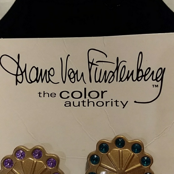 Vintage Avon Diane Von Furstenberg Button Covers NEW - Picture 5 of 5